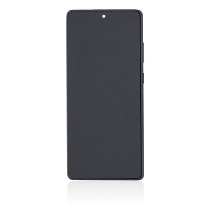 For Samsung Galaxy A71 5G/A716 LCD Assembly OLED With Frame/F version Black(Aftermarket Plus)(SKU:1507566)
