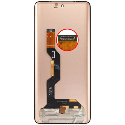 For Motorola Edge 60 Pro OLED assembly Black (SKU:1565274)
