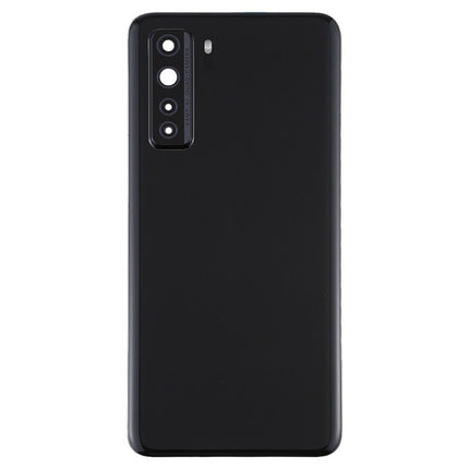 For Huawei P40 Lite 5G | Back Cover With Camera Cover | Black(Aftermarket Plus)