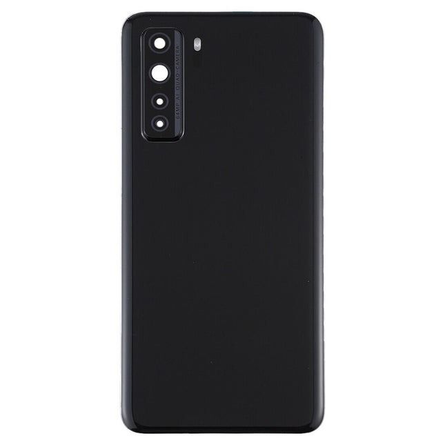 For Huawei P40 Lite 5G | Back Cover With Camera Cover | Black(Aftermarket Plus)