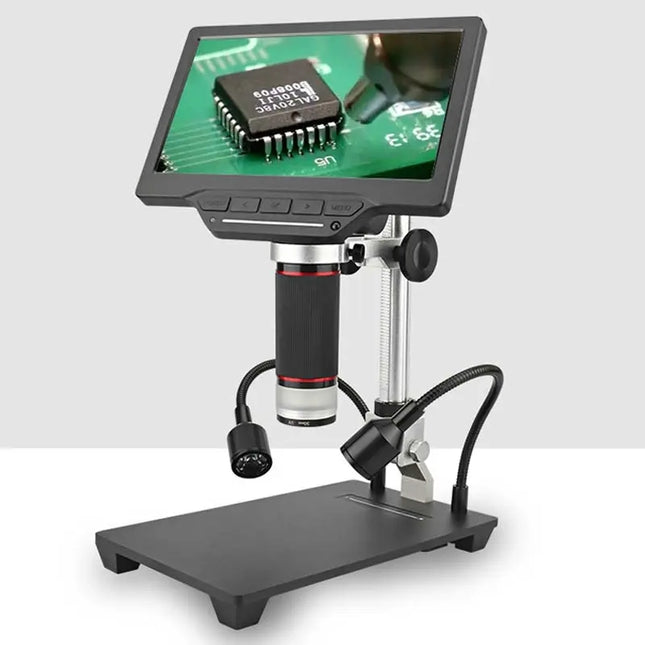 AiXun DM21 5X-528X Digital Microscope Multi-angle With 7 inch HD Display Digital Measurement