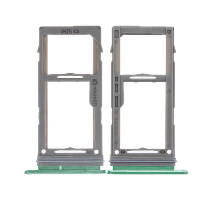For Samsung Galaxy S10/G973/S10+ Sim Card Tray/Single Card Green(Premium OEM)(SKU:1474865)