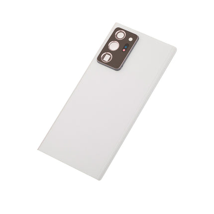 For Samsung Galaxy Note 20 Ultra Back Cover With Camera Cover(No Logo) White(Aftermarket Plus)(SKU:1431271)