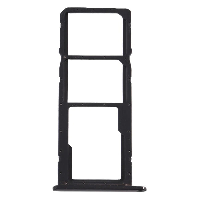 For Huawei Y6 2019 | Sim Card Tray/Dual Sim Card | Black(Premium OEM)
