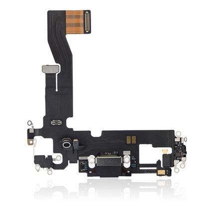 For iPhone 12/12 Pro | Charge Port Flex Cabe | Black(Aftermarket Plus)