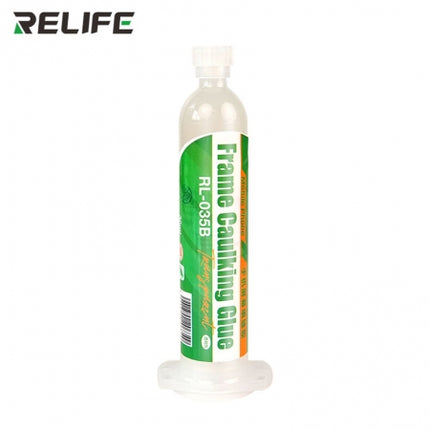 RELIFE RL-035B 30ML Frame Screen Caulking Glue for Mobile Phone Repair White***DE Warehouse***(SKU:1530992)
