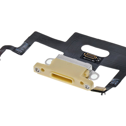 For iPhone XR Charge Port Yellow(Premium OEM)(SKU:1476565)