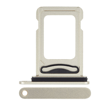 For iPhone 15 / 15 Plus Sim Card Tray Holder/Dual Sim Card | Yellow (Premium OEM)