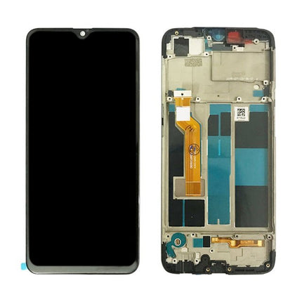 For OPPO F9 Pro | LCD Assembly With Frame | Black(Refurbished)