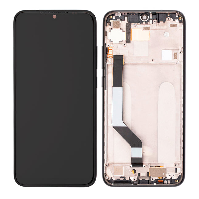 For Xiaomi Redmi Note 7/Note 7pro | LCD Assembly With Frame | Black(Refurbished)