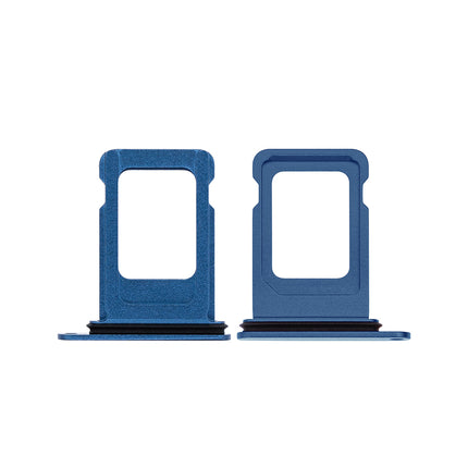 For iPhone 13 Sim Card Tray/Single Card Blue(Premium OEM)(SKU:1478697)