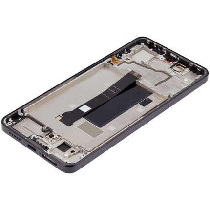 For Xiaomi Redmi Note 13 Pro 5G OLED assembly With Frame Black (Premium OEM)(SKU:1554730)