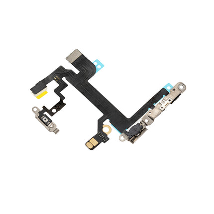 For iPhone SE Volume On/Off Flex Cable With Clip (Premium OEM)(SKU:1088030)