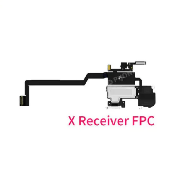 For iPhone X | Receiver FPC Ear Speaker Flex Cable / Earpiece Repair -JCID