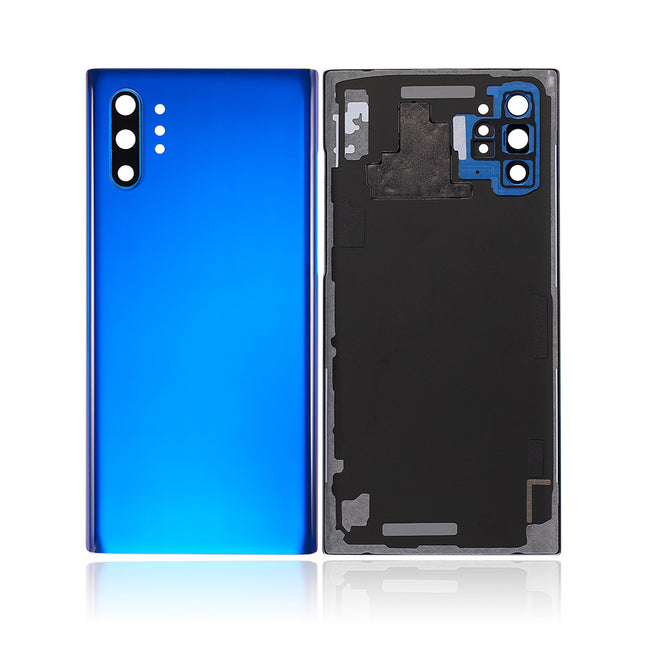 For Samsung Galaxy Note 10+/N975F | Back Cover With Camera Cover(No Logo) | Blue(Aftermarket Plus)