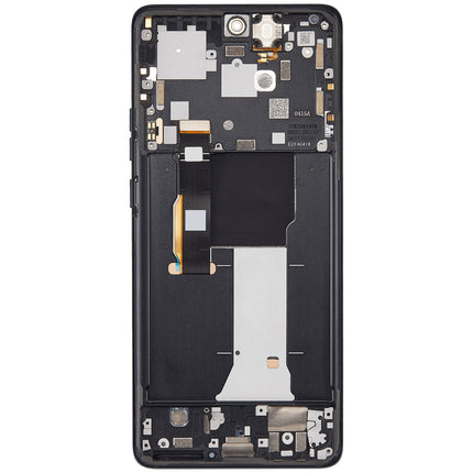 For Motorola Edge 2023 OLED assembly with Frame Black (SKU:1565297)