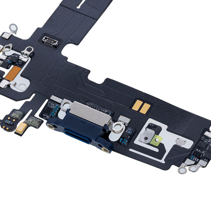 For iPhone 12 Charge Port Flex Cabe Blue(Refurbished)(SKU:1479623)