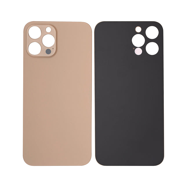 For iPhone 12 Pro max | Lens for back cover/Big Camera Hole/No Logo | Gold(Aftermarket Plus)