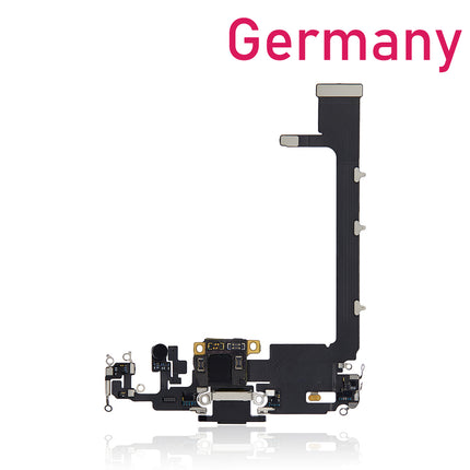 For iPhone 11 Pro Max Charge Port Flex Cable/With IC | Black (Refurbished)***DE Warehouse***