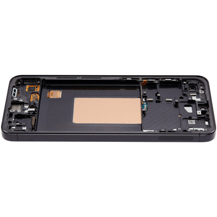 For Samsung Galaxy S24 FE 5G / OLED assembly With Frame Black (Refurbished)(SKU:1562237)