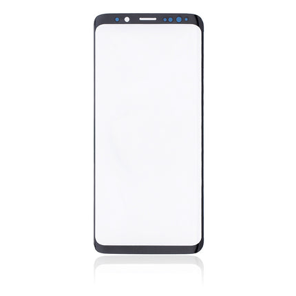 For Samsung Galaxy S9 / G960 front glass lens With OCA Black (Aftermarket Plus)***DE Warehouse***(SKU:1507065)