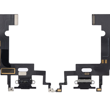 For iPhone XR Charge Port Flex Cable Black (Premium OEM)***DE Warehouse***(SKU:1530795)