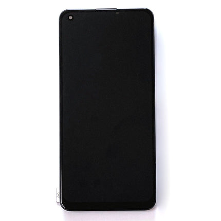 For OPPO A94 5G OLED assembly With Frame Black(Refurbished)(SKU:1495023)