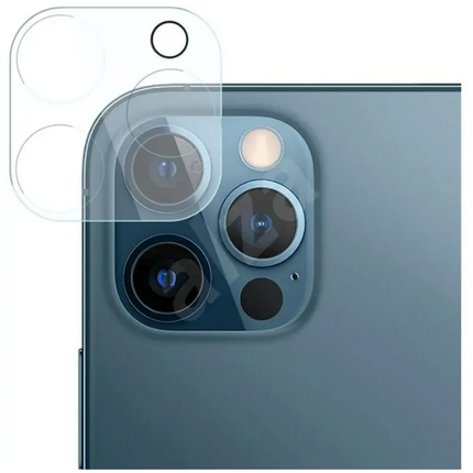 For iPhone 12 Pro | Tempered glass | Camera Lens Cover 3D Transparent (10pcs)
