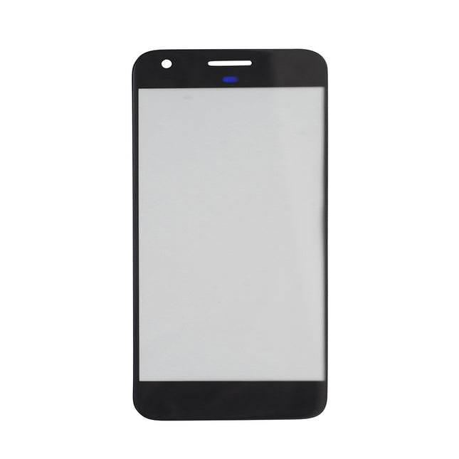 For Google Google Pixel | Front Glass/Lens | Black(Aftermarket)