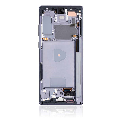 For Samsung Galaxy Note 20 / Note 20 5G OLED assembly With Frame Black(Refurbished)(SKU:1479274)