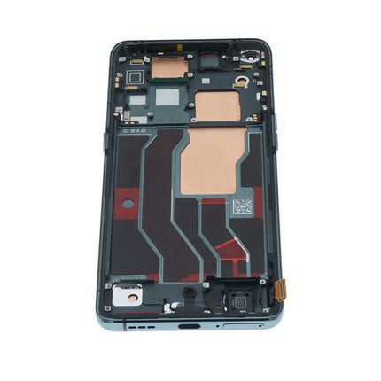 For OPPO Find X3 Pro / OLED assembly With frame / black  (Refurbished)(SKU:1505266)