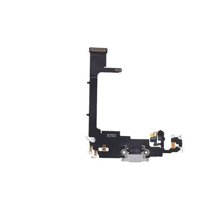 For iPhone 11 Pro Charge Port Flex Cable without IC White(Premium OEM)(SKU:1155233)