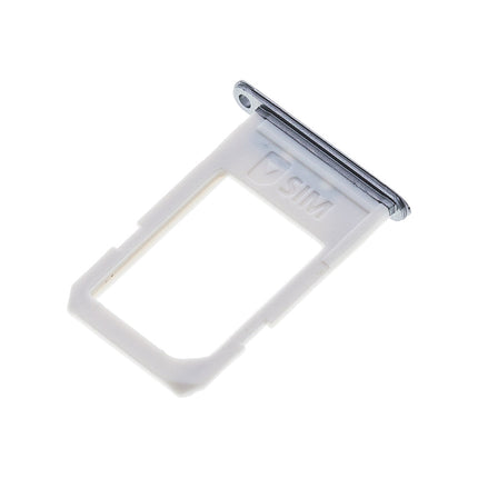 For Samsung Galaxy S6 Edge+/G928F Sim Card Tray/Single Card/Silver White(Premium OEM)(SKU:1089664)