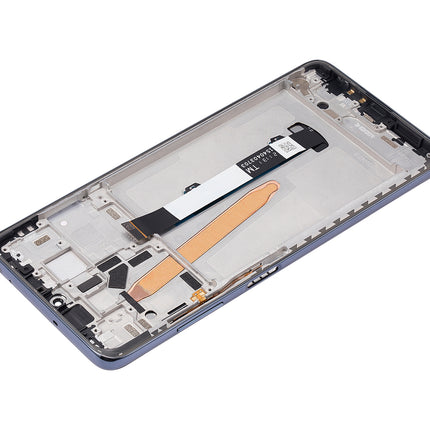 For xiaomi Poco X3 LCD Assembly With Frame Black(Refurbished)(SKU:1420635)