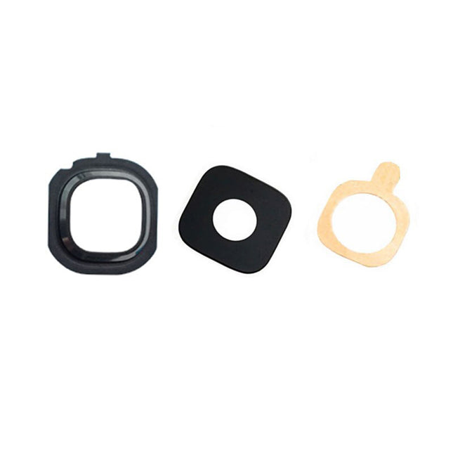 For Samsung Galaxy J5 2016/J510F/J7 | Camera Lens With Frame/Sticker | Black(Premium OEM)