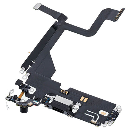 For iPhone 13 pro Charge Port Flex Cabe Black / Graphite (Premium OEM)(SKU:1478614)