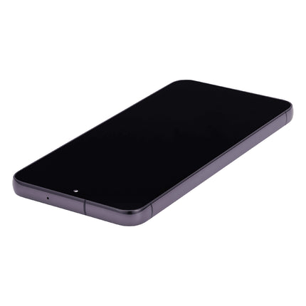 For Samsung Galaxy S23 China edition / F version 5G OLED assembly With frame / black  (Refurbished)(SKU:1529965)