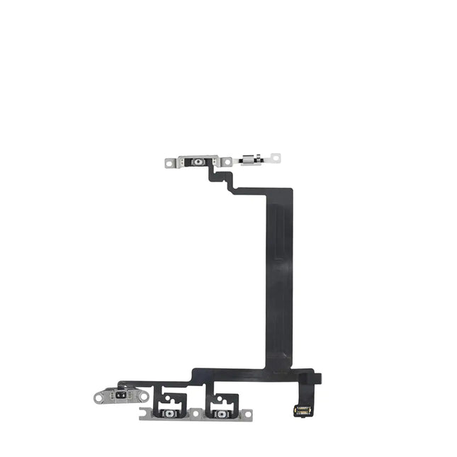 For iPhone 13 Mini | Volume On/Off Flex Cable With Clip | (Premium OEM)