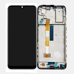 For vivo Y31 2020 | LCD Assembly with Frame | Black(Refurbished)