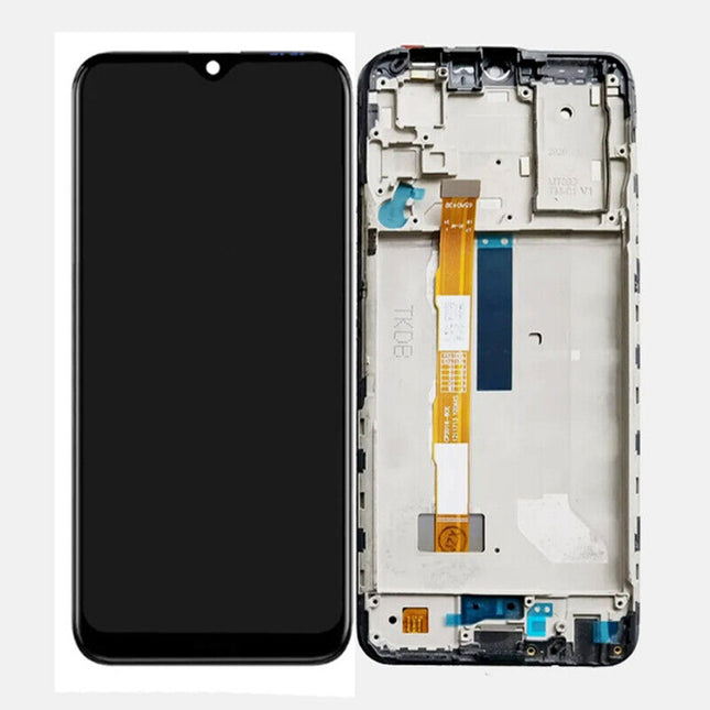 For vivo Y31 2020 | LCD Assembly with Frame | Black(Refurbished)
