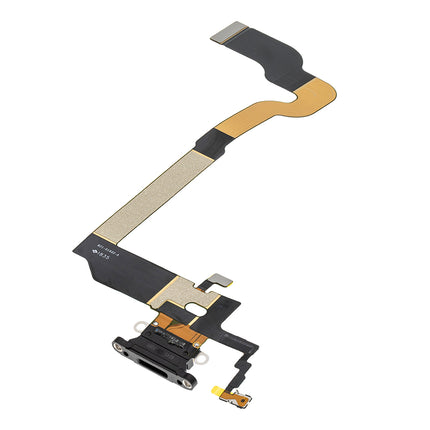 For iPhone X Charge Port Flex Cabe Black(Aftermarket Plus)(SKU:1085323)