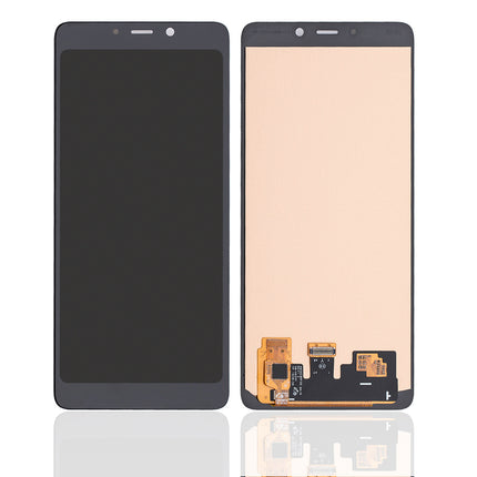 For Samsung Galaxy A9 2018/A920 | LCD Assembly/OLED/Orignal display window | Black(Aftermarket Plus)