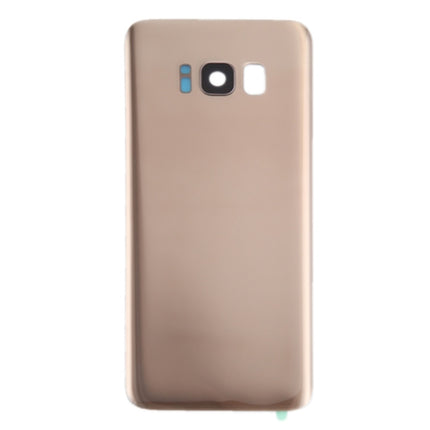 For Samsung Galaxy S8/G950 Back Cover With Camera Cover(No Logo) Gold(Aftermarket Plus)(SKU:1087200)