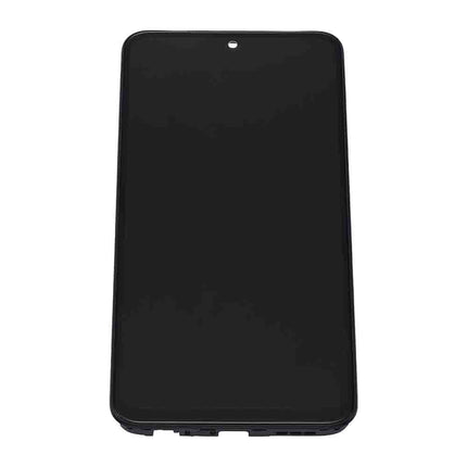 For Xiaomi Redmi Note 10 4G /Note 10s 4G / Poco M5s OLED Assembly with Frame / Black(Aftermarket Plus)(SKU:1495667)