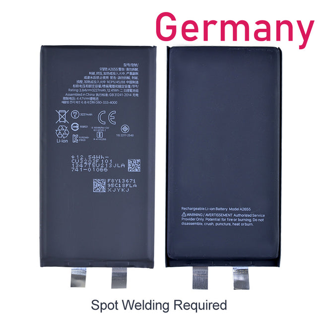 For iPhone 13 Battery Cell Without Flex Cable / 3227mah ***DE Warehouse***