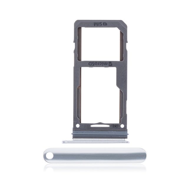 For Samsung Galaxy s8/G950F/G950/G955 | Sim Card Tray/Dual Sim Card | Silver(Premium OEM)