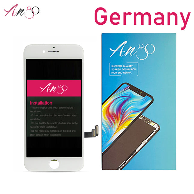 For iPhone 8 Plus LCD Assembly / Ango | White ( Aftermarket )***DE Warehouse***