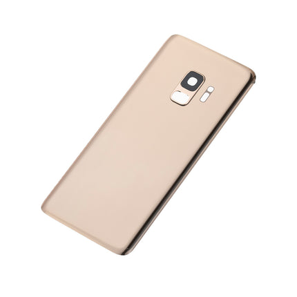 For Samsung Galaxy S9/G960 Back Cover With Camera Cover(No Logo) Gold(Aftermarket Plus)(SKU:1090810)