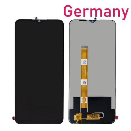 For OPPO A15 /A15S LCD Assembly | Black(Refurbished)***DE Warehouse***