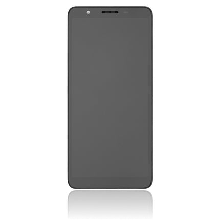 For Samsung Galaxy A01 Core/A013 LCD Assembly With Frame Black(Refurbished)(SKU:1475431)